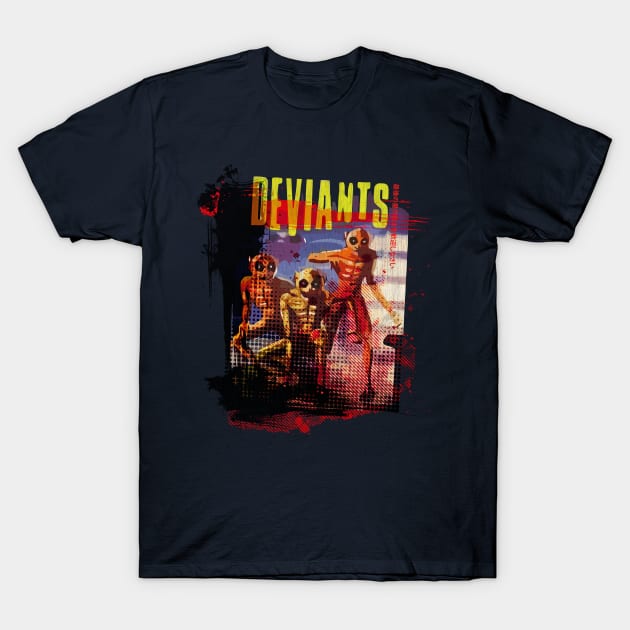 Deviants T-Shirt by Slippytee